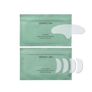 NEW Dermaclara All About Face Forehead Eyes Mouth‎ Patches